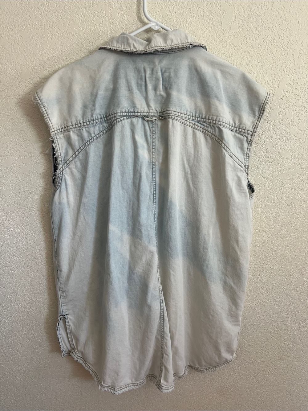 WeThe Free Oversized Snap Button Mini Dress Vest - Picture 5 of 6